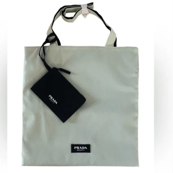 Prada Handbags - Prada Beauty Reversible Tote with Pouch New in Dustbag